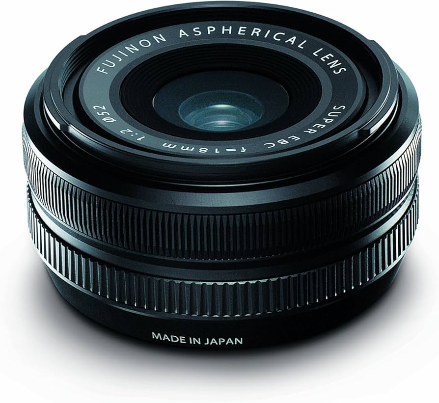 Amazon.com : Fujifilm Fujinon XF18mmF2 R Black : Camera Lenses
