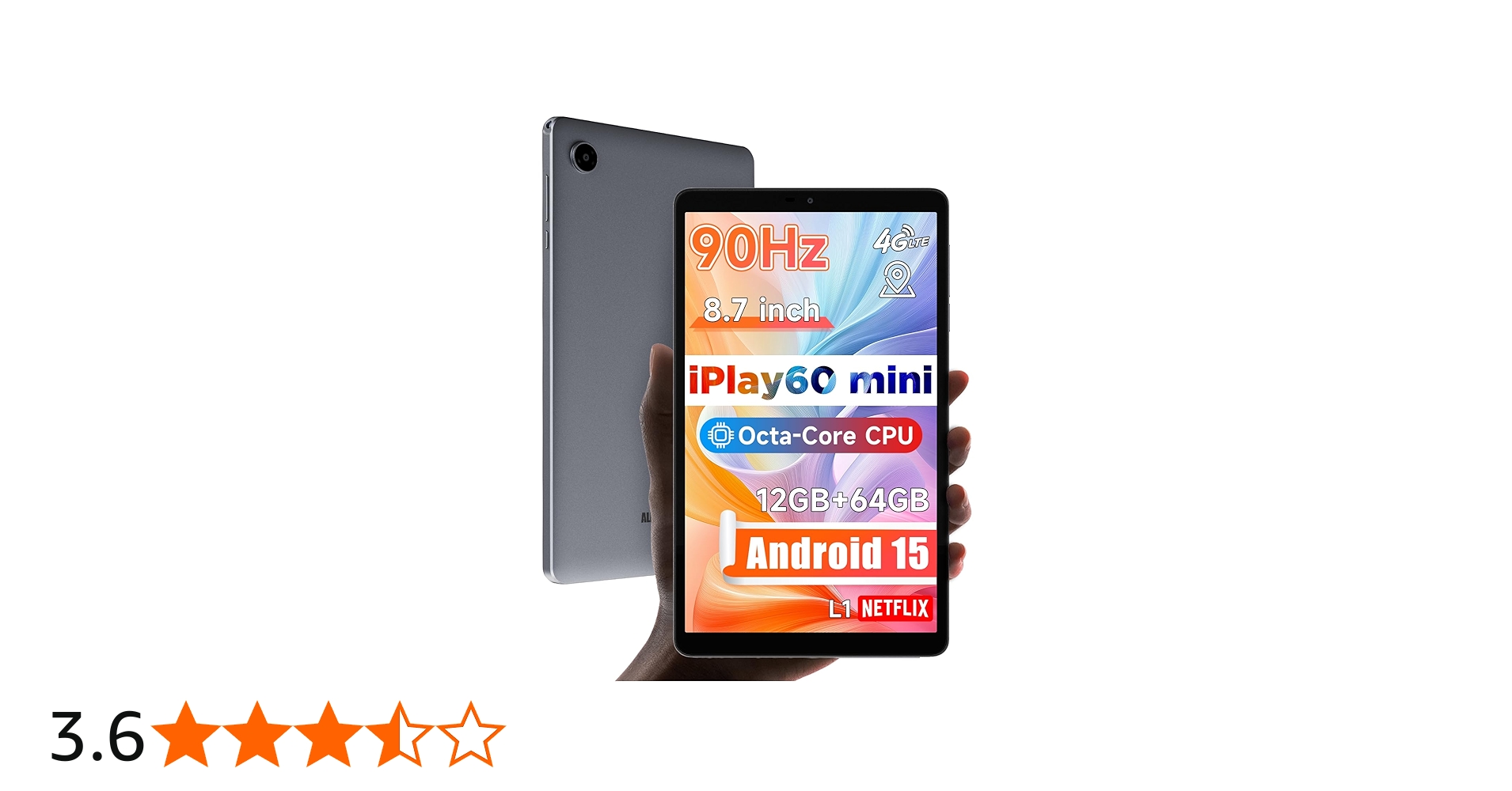 Amazon.co.jp: ALLDOCUBE Android 15 タブレット 8.7インチ iPlay 60