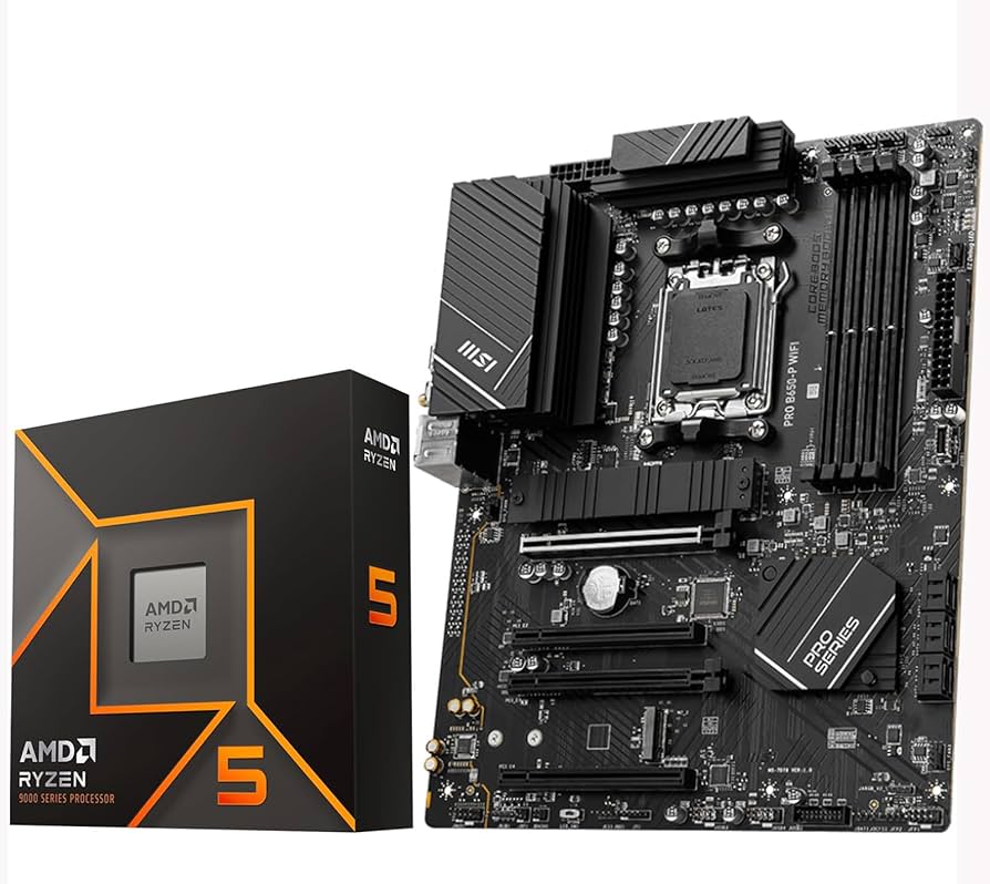 Amazon.com: INLAND AMD Ryzen 5 9600X 6-Core 12-Thread AM5 5.4 GHz