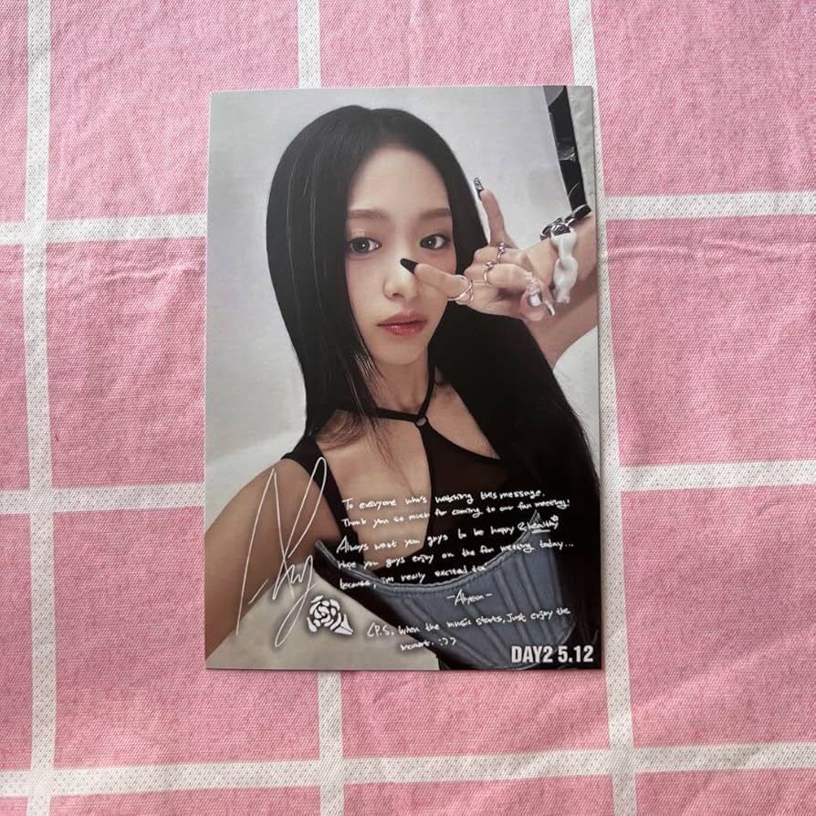 Amazon.co.jp: BABYMONSTER アヒョン ベビモン B賞 ポストカード 会場