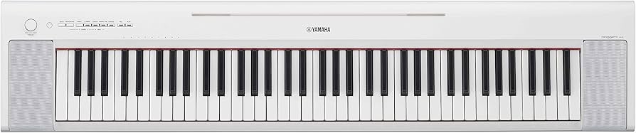 Amazon.co.jp: ヤマハ 電子キーボード NP-35WH Piaggero 76鍵 タッチ