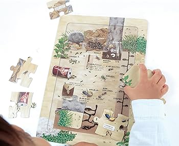 Amazon | 学研 Gakken はっけんパズル ジグソーパズル 3枚入り むし