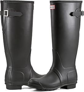 Amazon.com | Hunter Women's Original Tall Back Adjustable, Black