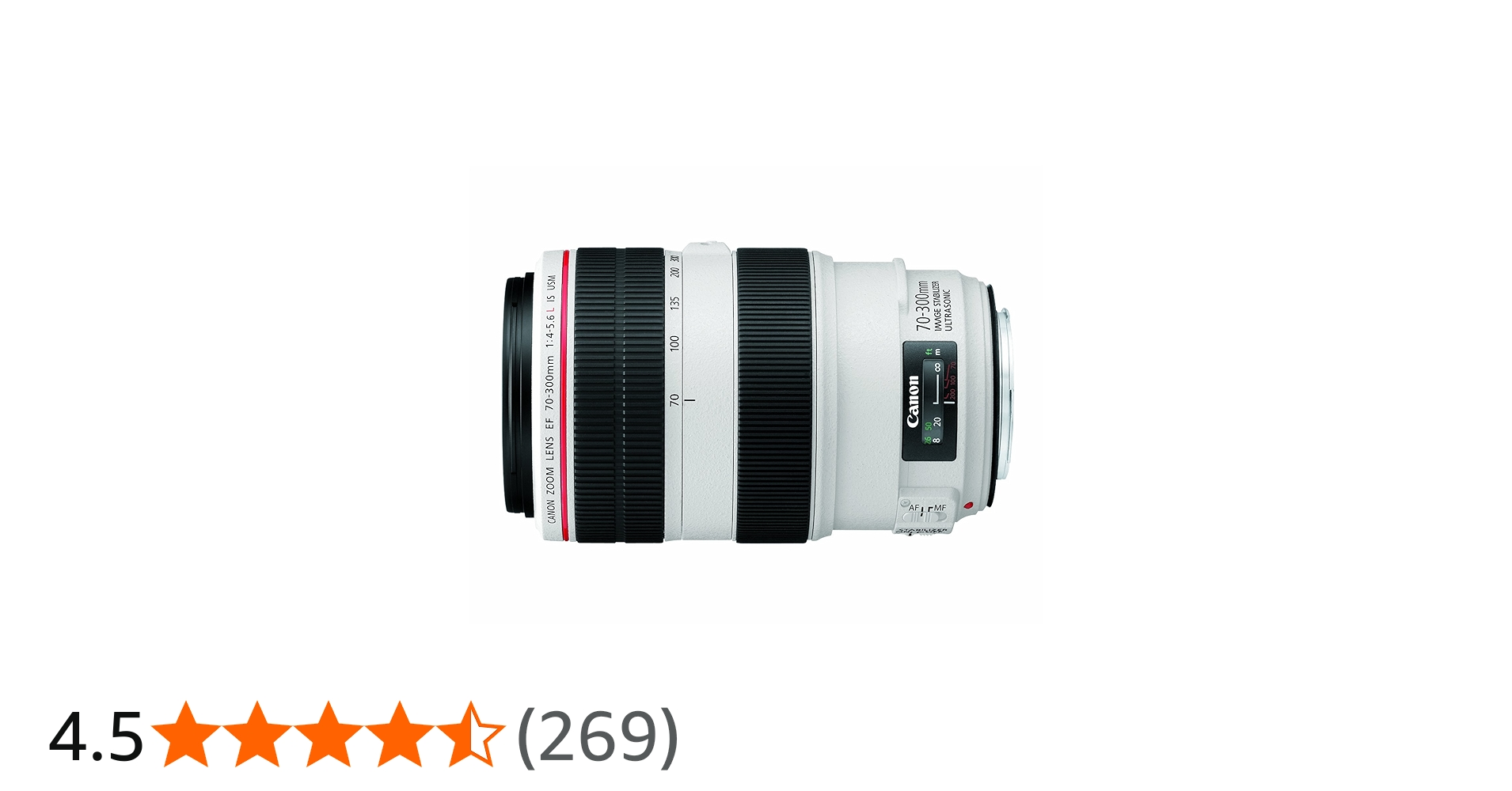 Amazon.co.jp: Canon EF 70-300mm f/4-5.6L IS USM Objectif Noir