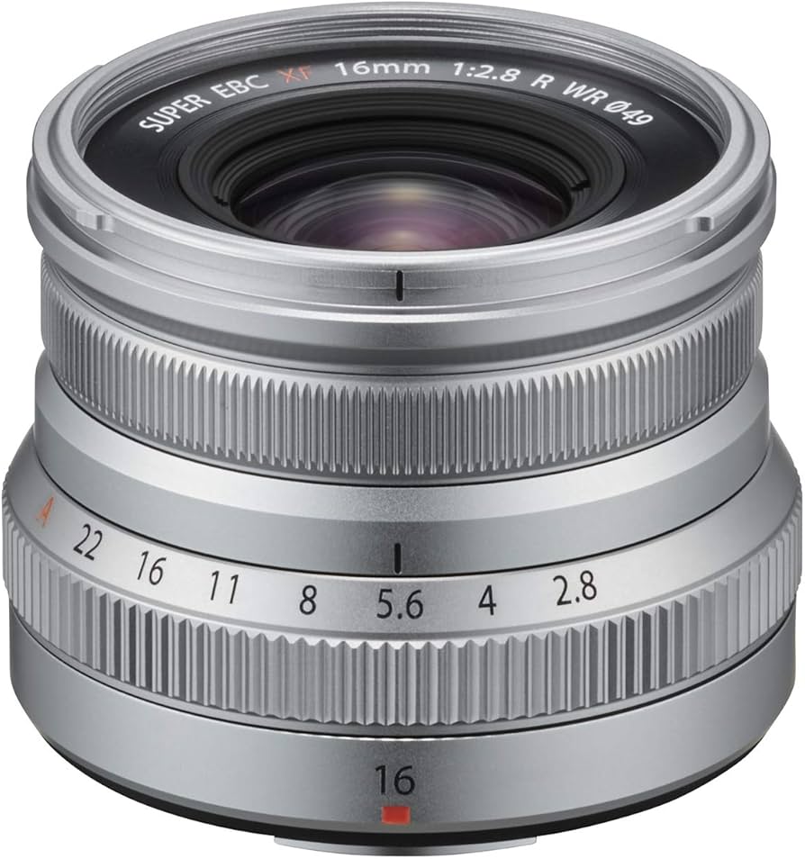 Amazon.com : Fujinon XF16mmF2.8 R WR Lens - Silver : Electronics