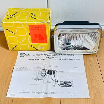 Amazon.co.jp: シビエ CIBIE 角型 ヘッドライト CBR400F 当時物 角目