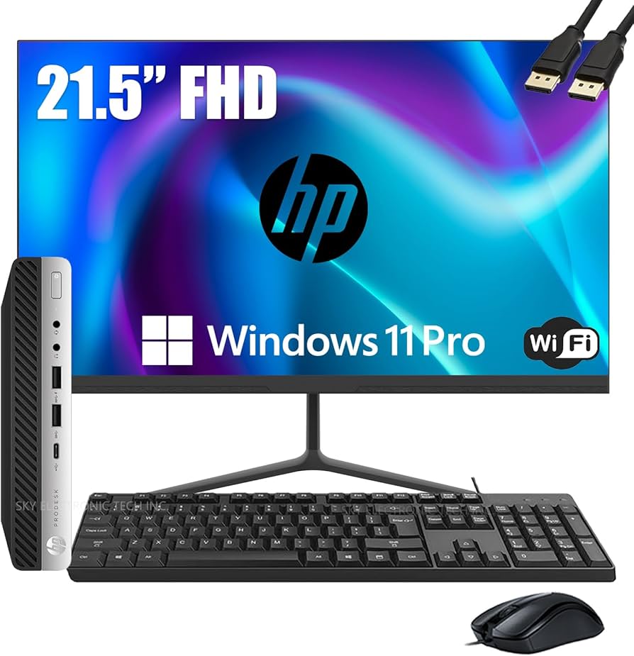 Amazon.com: HP ProDesk 600 G3 Desktop Mini Business PC with 21.5