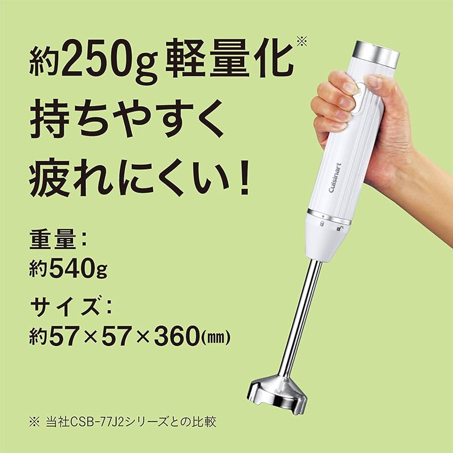 Amazon | クイジナート スリム&ライト マルチ ハンド ブレンダー