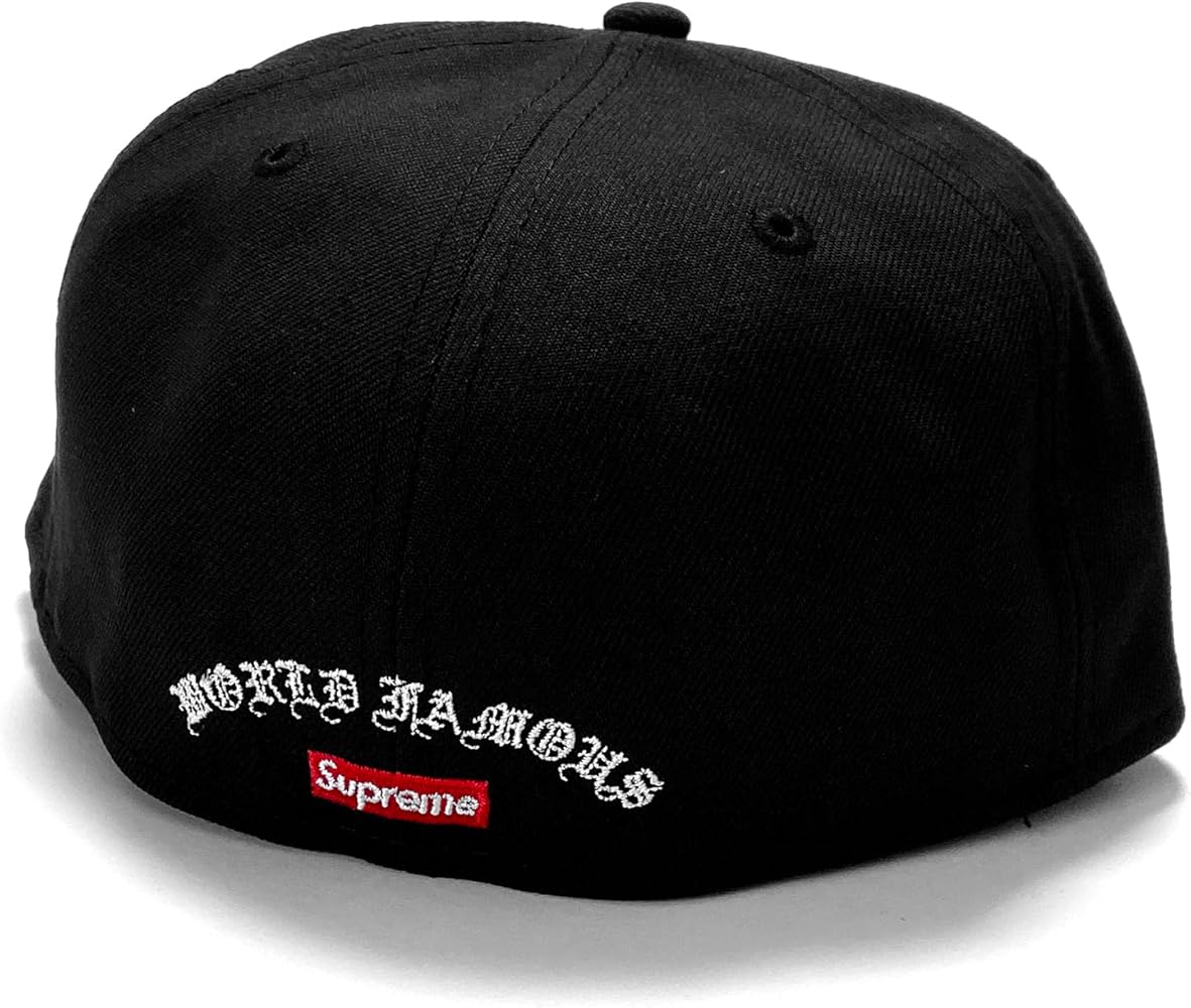 Amazon | [シュプリーム] メンズ ニューエラコラボゴールドクロスSロゴ