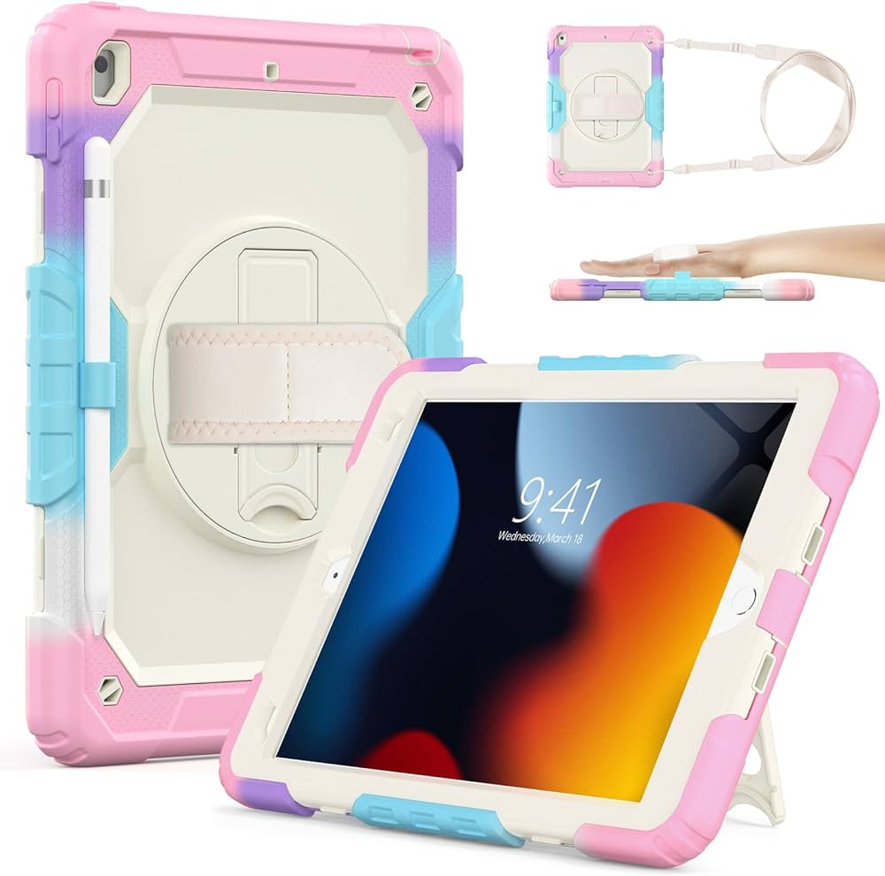 Amazon.com: SIBEITU Case Compatible with iPad 9th/8th/7th