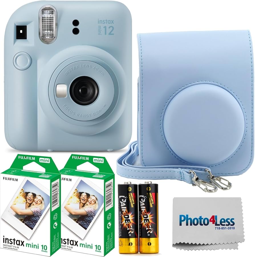 Amazon.com : Fujifilm Instax Mini 12 Instant Film Camera Pastel