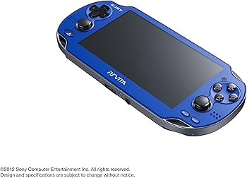 Amazon.com: PlayStation Vita, WiFi Sapphire Blue, Japanese Version
