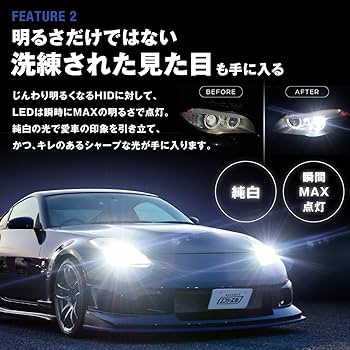 Amazon | fcl.(エフシーエル) D2S led ヘッドライト ポン付け 純正 hid