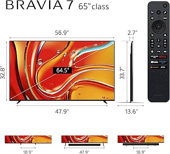 Amazon.com: Sony K65XR70 65 Inch 4K Bravia LCD Mini LED Full Array
