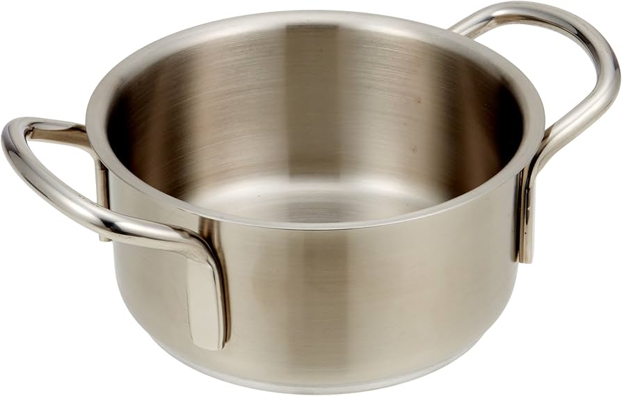 Amazon｜遠藤商事 業務用 ムラノ 外輪鍋 (蓋無)16cm IH対応 18-8