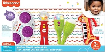 Fisher-Price My First Play-Along Band Set Toddler Music Toys Set