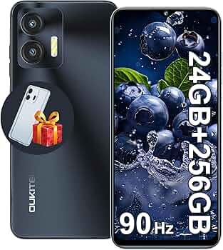 Amazon | OUKITEL C36 SIMフリースマートフォン 本体 Android 14 24GB