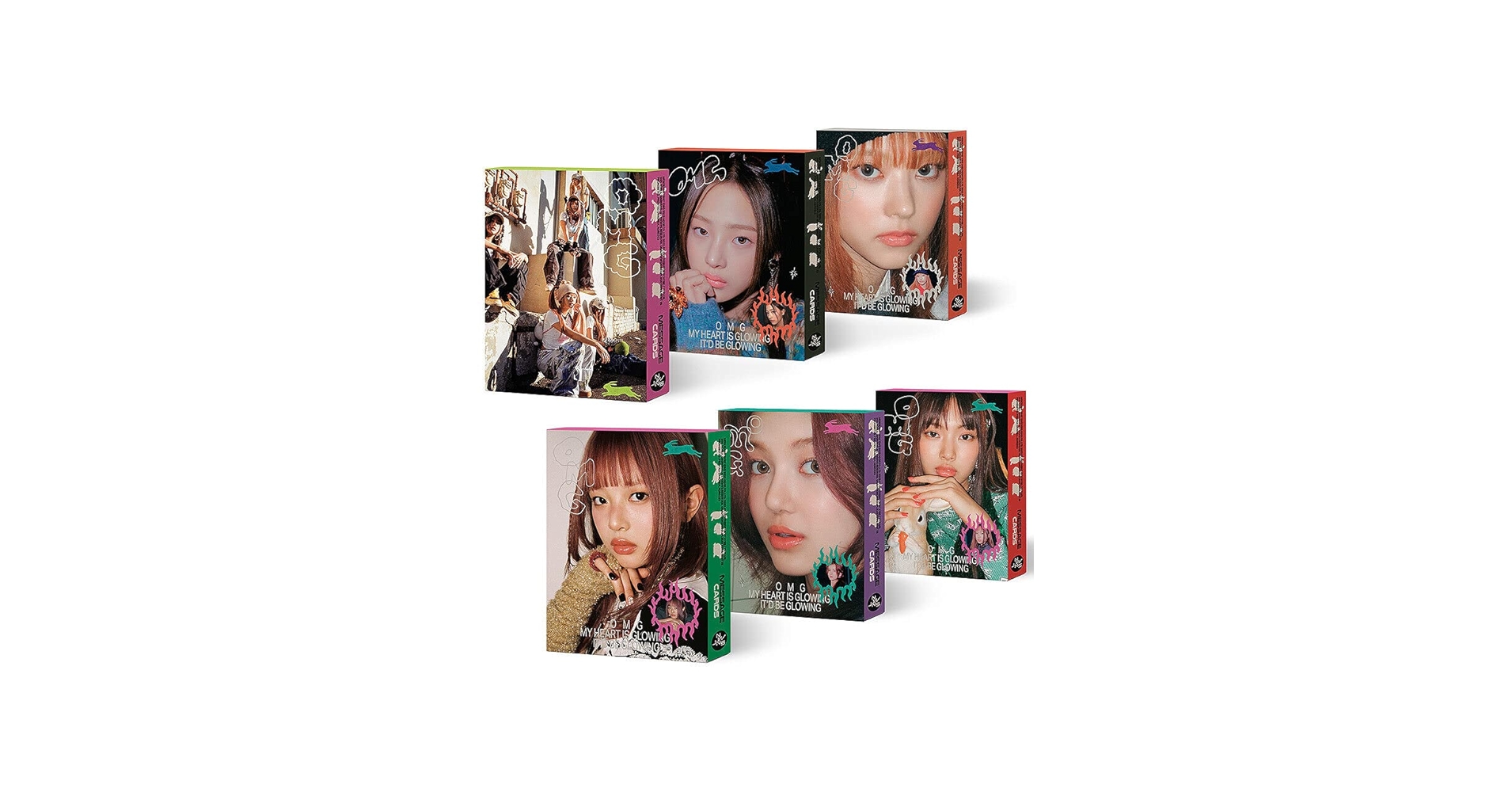 Amazon.com: NEWJEANS OMG 1st Winter Single Album (MESSAGE CARD Ver