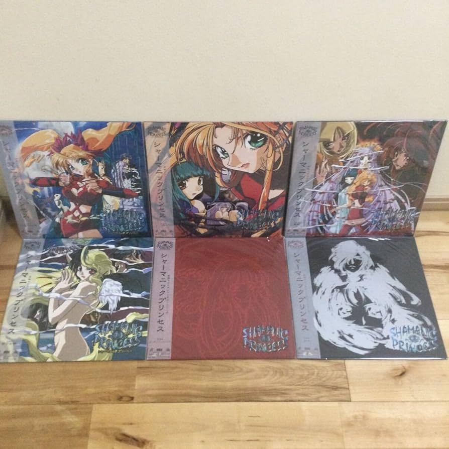 Amazon.co.jp: シャーマニック プリンセス Vol.1~6 レーザーディスク