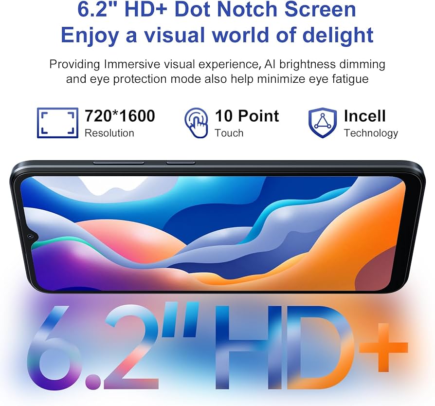 Amazon.com: Blackview Wave 6C Unlocked Android Phones, Android 13