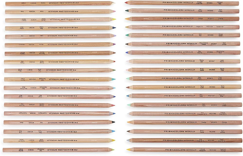 Amazon | SANFORD Prismacolor プリズマカラー 水彩 色鉛筆 36色セット