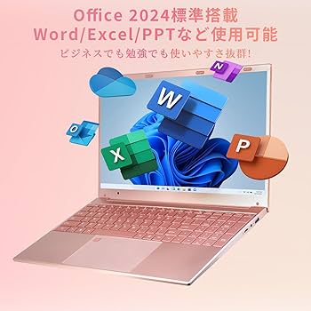 Amazon.co.jp: BINTECノートパソコン15.6型FHD薄型軽量ノートPC 本体