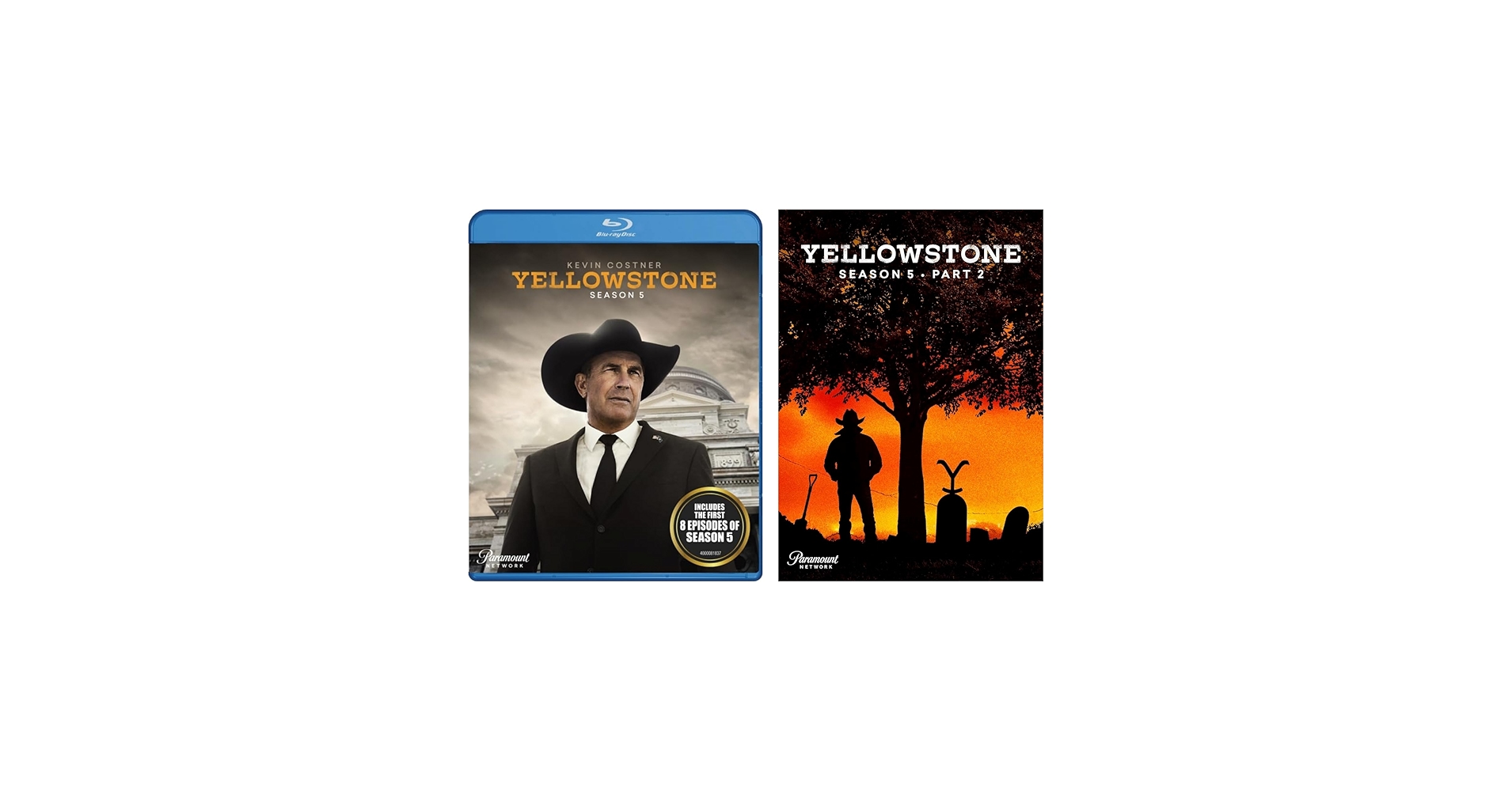 Amazon.com: Yellowstone Complete Season 5 Blu-ray Set - Parts 1