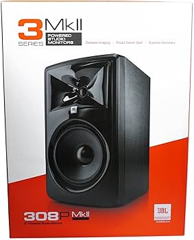 Amazon.com: JBL Professional 308P MkII 8-Inch, 2-Way, Powered