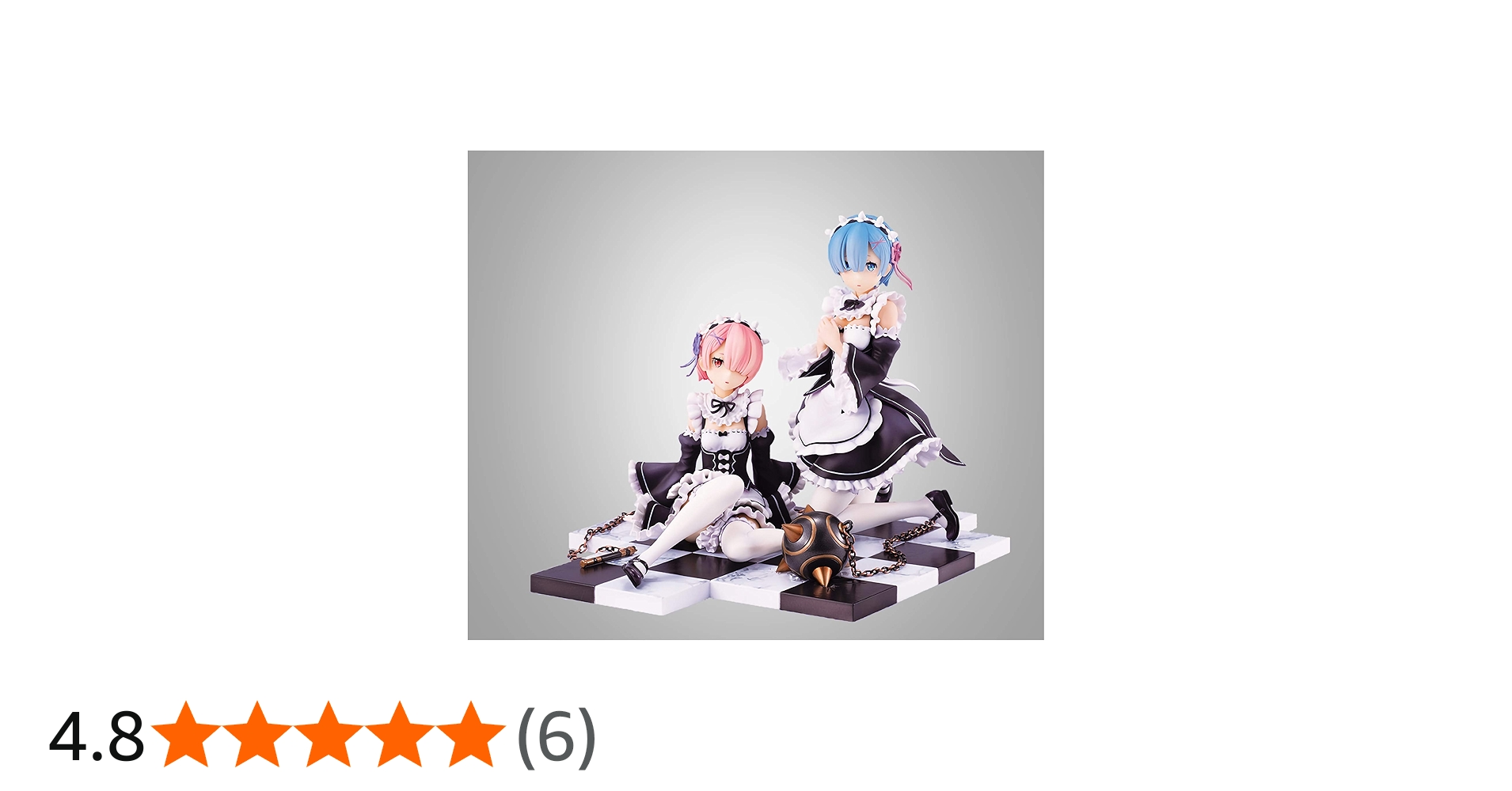 Amazon.co.jp: Re:ゼロから始める異世界生活 ラム＆レム 特製台座