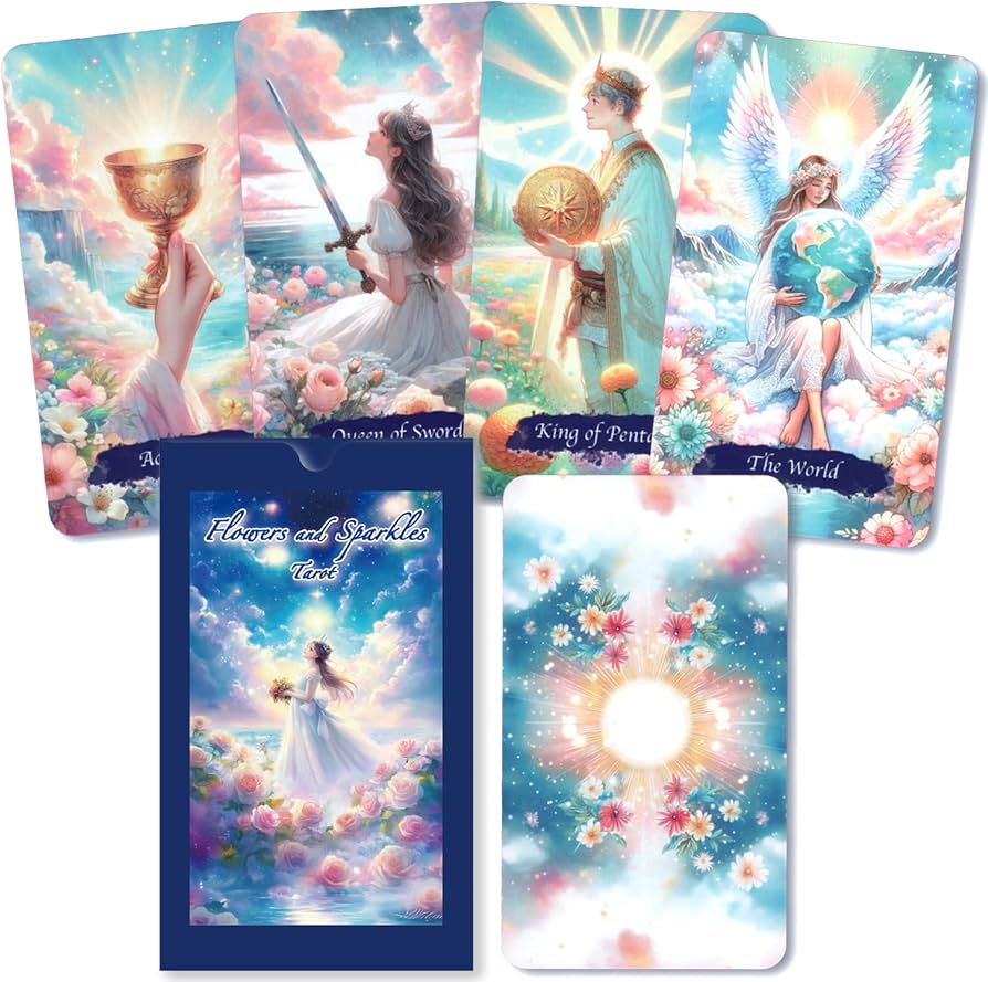 Amazon.co.jp: 【正規輸入・少部数】Flowers and sparkles tarot card