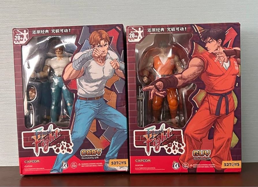 Amazon | ファイナルファイト アクションフィギュア ガイ & コーディー