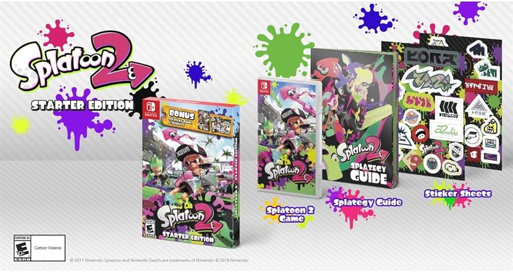 Amazon.co.jp: Splatoon 2 - Starter Edition (輸入版:北米) - Switch