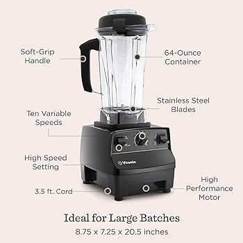 Amazon.com: Vitamix 5200 Blender, Professional-Grade Blender for