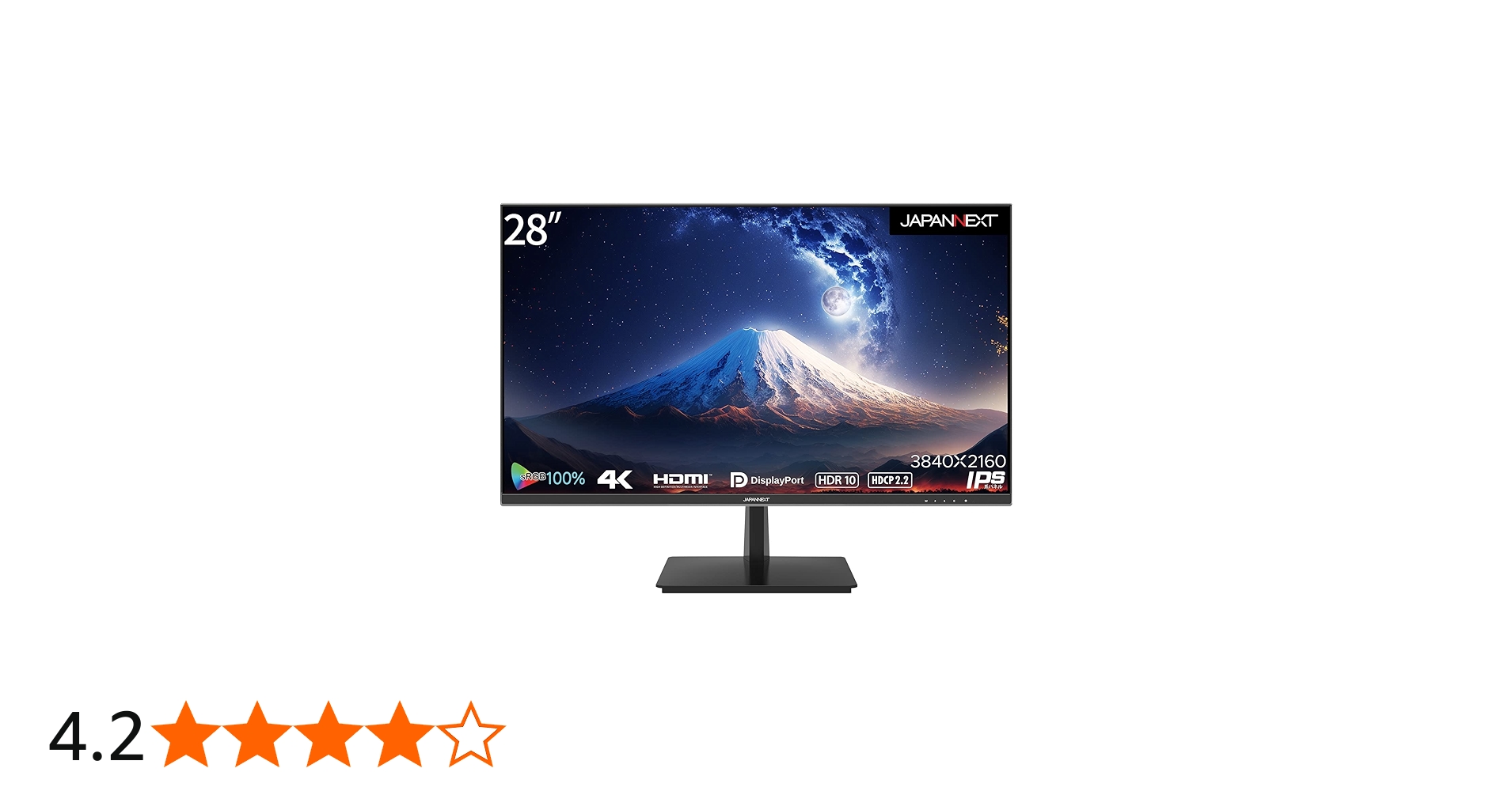 Amazon.co.jp: JAPANNEXT 28インチ モニター 4K UHD 3840x2160解像度