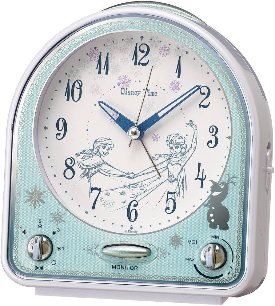 Amazon.co.jp: セイコー クロック 目覚まし時計 アナと雪の女王