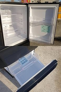 Amazon.co.jp: 三菱 146L 2ドア冷蔵庫(サファイアブラック)MITSUBISHI