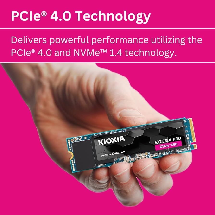 Amazon | KIOXIA EXCERIA PRO NVMe SSD M.2 2280 フォームファクター