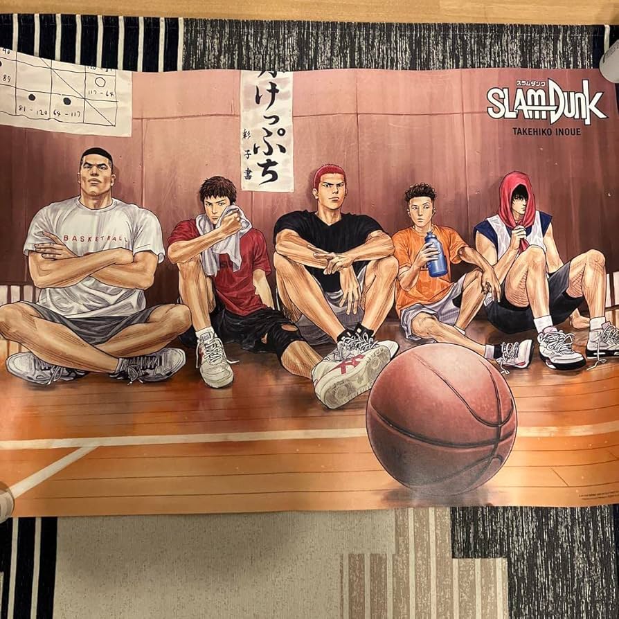 Amazon.co.jp: スラムダンク 新装再編版 全巻購入特典 ポスター A1