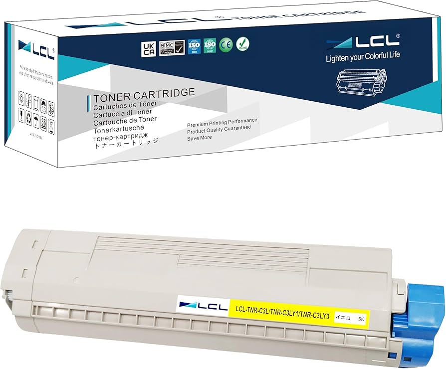 Amazon.co.jp: LCL OKI用 TNR-C3L TNR-C3LY1 TNR-C3LY3 5000枚 再生
