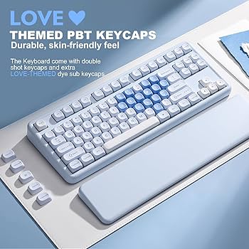 Amazon.com: YUNZII B87 Wireless Mechanical Keyboard,QMK/VIA