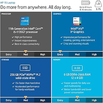 Amazon.com: HP Windows 11 Pro 15 15.6
