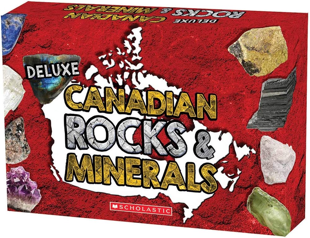 Deluxe Canadian Rocks & Minerals: Scholastic: 9781443119535: Books