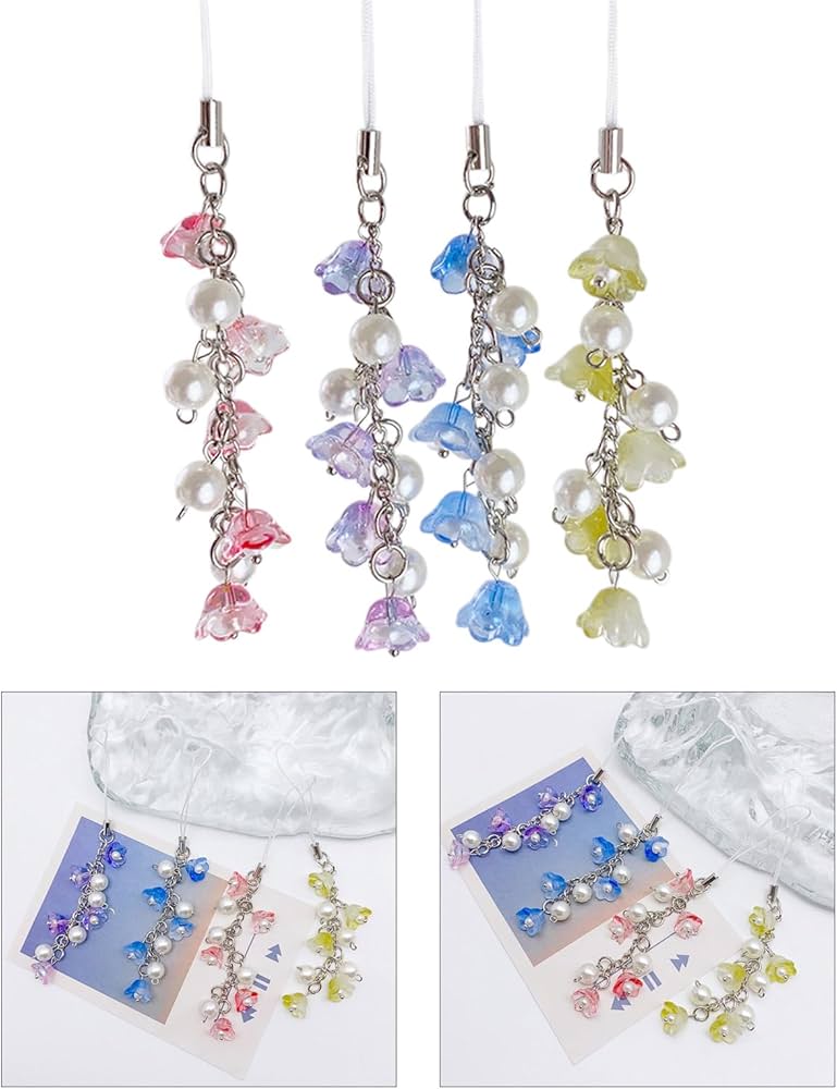 Amazon.co.jp: YZYDF ビーズ携帯電話ストラップ ファッショナブルな