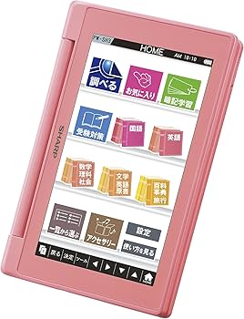 Amazon | シャープ カラ―電子辞書 Brain 高校生モデル ピンク系 PW-SH3