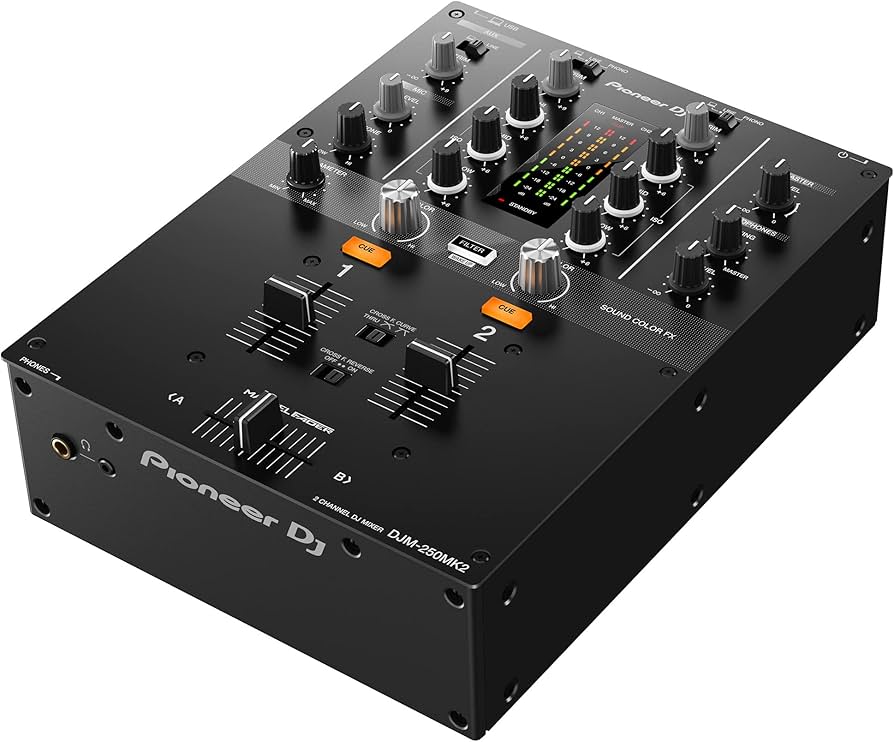 Amazon.com: Pioneer DJM-250MK2 2-Channel DJ Mixer with Independent