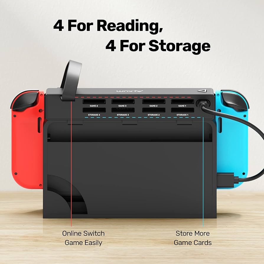 Amazon.co.jp: Alxum 2025年新登场 Switchカードリーダー 切り替え器 8