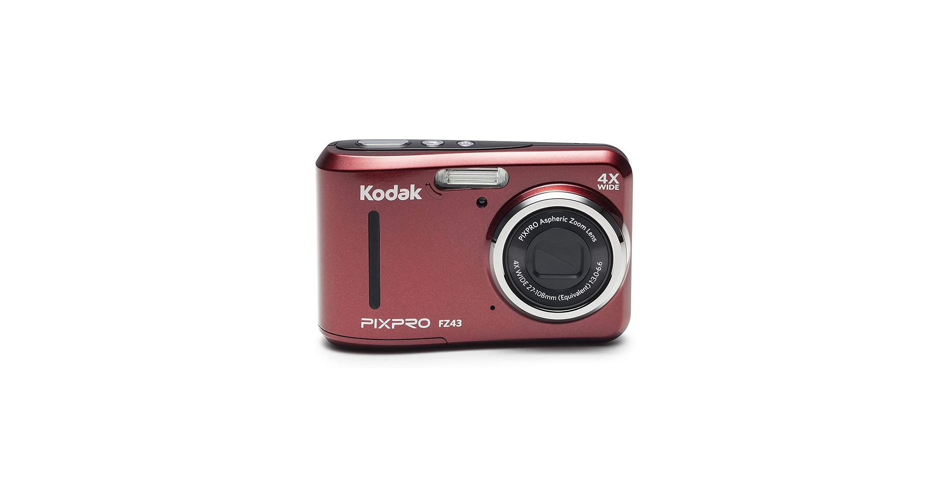 Amazon.com : Kodak PIXPRO Friendly Zoom FZ43-RD 16MP Digital