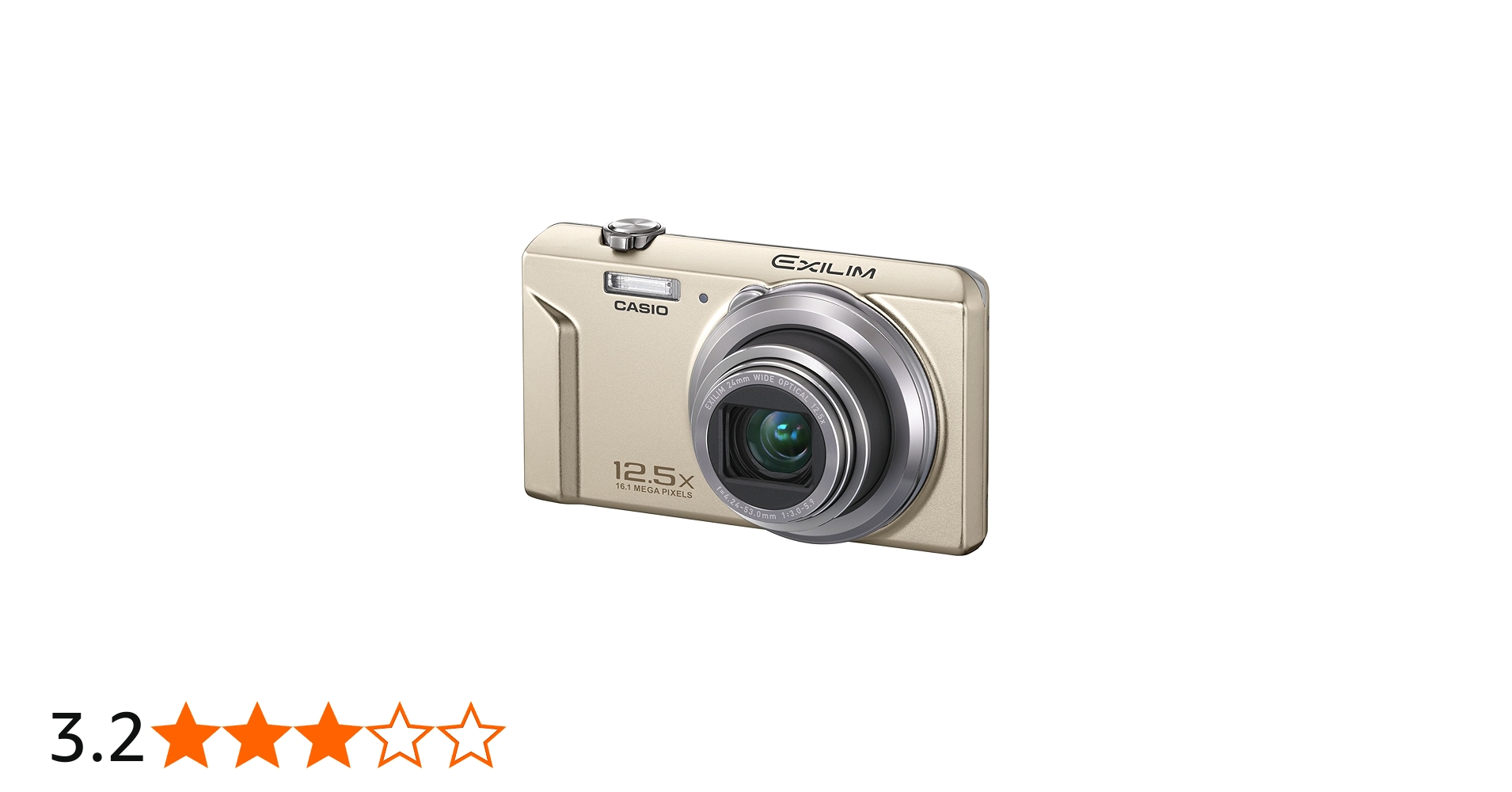 Amazon | CASIO デジタルカメラ EXILIM 1610万画素 光学ズーム12.5倍