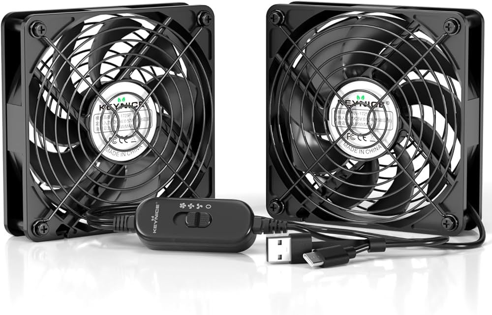 Amazon | 【進化モデル】Keynice 冷却ファン usbファン 扇風機 静音