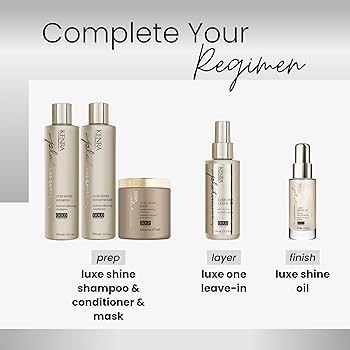Amazon.com: Kenra Platinum Luxe Shine Shampoo & Contitioner Set